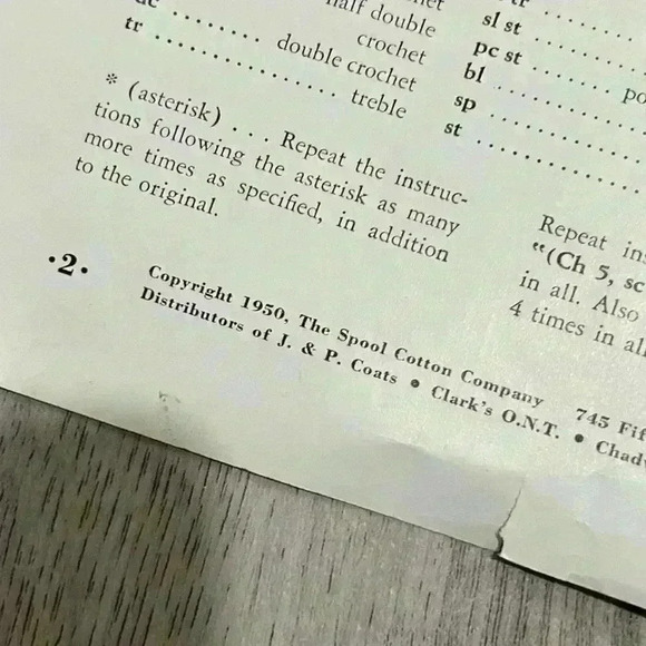 Vintage 1950 Clark's J&P Coats Knit Crochet Patterns Girl Boy Babies Book 500 - Picture 2 of 6